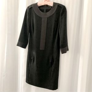 Rachel Zoe Black Sheath Mini Dress Size 6
